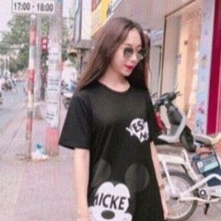 Đầm mickey đen giá sỉ