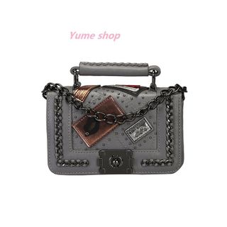 TX10 túi xách huy hiệu độc lạ túi nữ có quai đeo vai sale yumeshop trẻ học sinh công sở