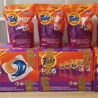 Viên giặt đa chiều Tide Pods dành cho máy giặt - 38 viên 1 viên/7kg áo quần