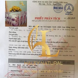 Mặt Nạ Hoa Hồng Collagen - Mặt Nạ Collagen Haley Natural