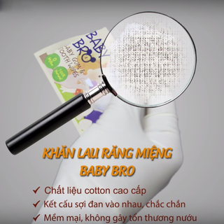 Khăn Lau Răng Hàn Quốc Baby Bro giá sỉ