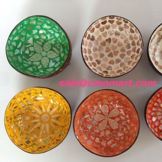 Bát dừa sơn mài