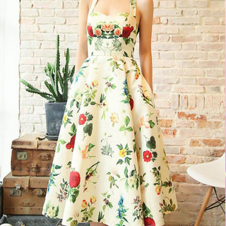 Đầm Vintage phong cách đầm maxi giá sỉ