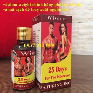 Thuốc tăng cân wisdom weight