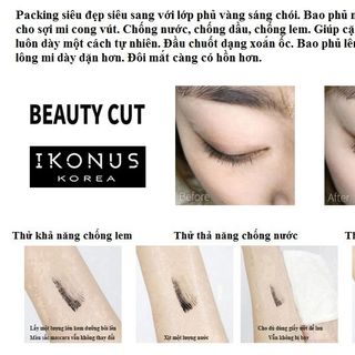 IKONUS Extra Fit Mascara - Mascara làm dày mi