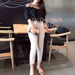 quần badgy vải Tây