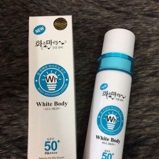 KEM KÍCH TRẮNG WHITE BODY HÀN QUỐC