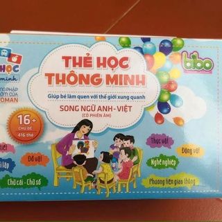 Thẻ học thông minh cho bé 0-6 tuổi