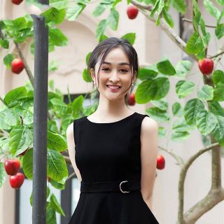 Đầm Xòe 2 Tầng Kèm Belt Dễ Thương