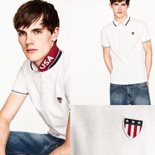 áo thun in thêu cổ