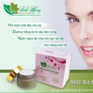mặt nạ ngủ thảo dược linh hương