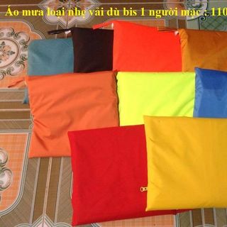 Áo mưa vải dù