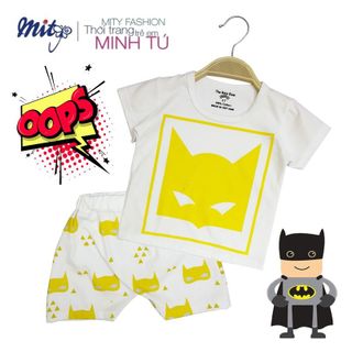 Bộ cotton mặt lạ