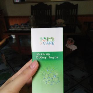 Sữa rửa mặt mother and care