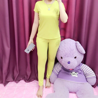 bộ cotton nữ 5 màu