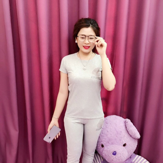 bộ cotton nữ 5 màu
