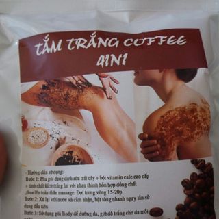 tắm trắng cafe