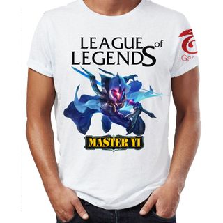 Áo thun Liên minh huyền thoại LOL 3D Master Yi Kiếm Sĩ Vũ Trụ