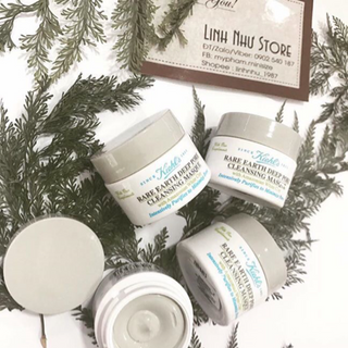 🦋Mặt Nạ Đất Sét Kiehl’s Rare Earth Deep Pore Cleansing Masque 14ml 👉🏻👉🏻Siêu nhân” mặt nạ đỉnh của đỉnh “chấp hết” mấy lũ mụn và lỗ chân lông to xấu xa 160000₫ xứ Mỹ Quy cách Hủ/14ml
