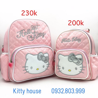 balo kitty hồng