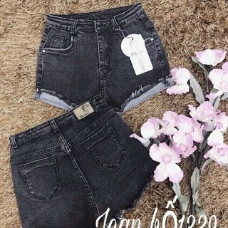 Jean short co dãn