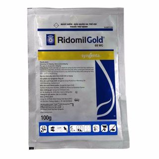 Thuốc trừ bệnh cho Phong lan hoa hồng và các loại cây trồng RIDOMIL GOLD 68WG gói 100g giá sỉ