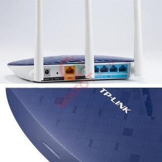 Bộ phát Wifi 3 râu băng thông 450Mbps TP-Link TL-WR886N màu xanh