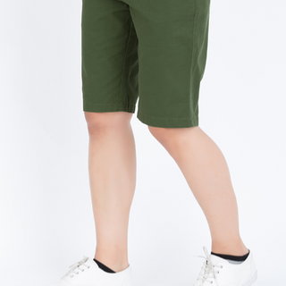 QUẦN SHORT KAKI NAM SLIMFIT VT260 Xanh Rêu