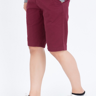 QUẦN SHORT KAKI NAM SLIMFIT VT260 Đỏ Đô