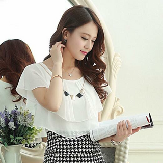 SD004 Đầm phối hoa văn