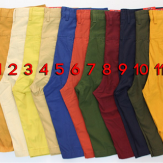 QUẦN SHORT KAKI NAM SLIMFIT VT260 Màu Cam