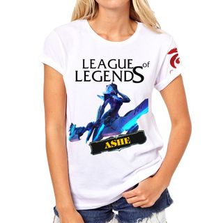 Áo thun 3D Liên minh huyền thoại LOL Ashe Siêu Phẩm
