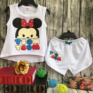 Bộ Micky cotton bé gái