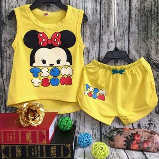Bộ Micky cotton bé gái