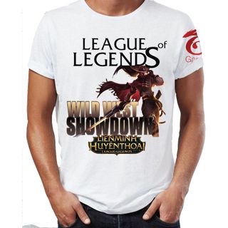 Áo thun 3D Liên minh huyền thoại LOL Yasuo Cao Bồi