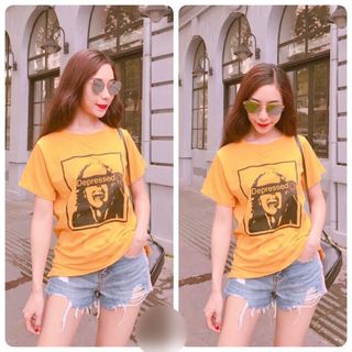 áo vàng depressed siêu hot
