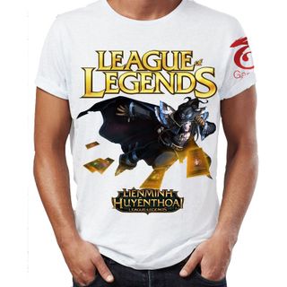 Áo thun 3D Liên minh huyền thoại LOL TWISTED FATE-PAX
