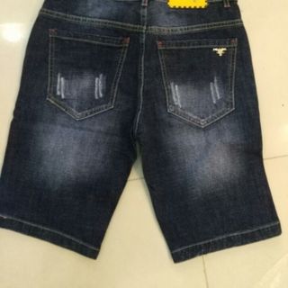 Quần short jean nam