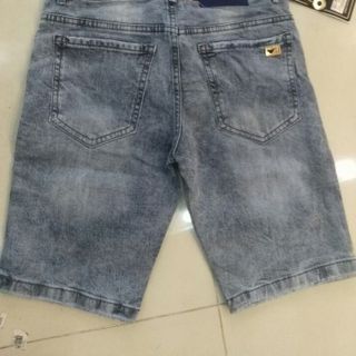 Quần short jean nam
