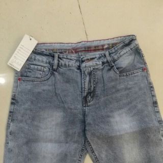 Quần short jean nam