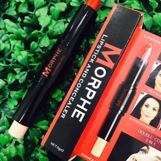 Son môi Morphe 2 đầu che khuyết điểm môi mặt và son lì Morphe