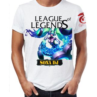 Áo thun 3D Liên minh huyền thoại LOL Sona DJ