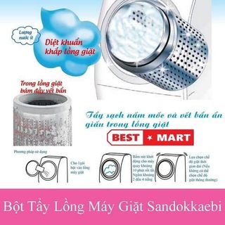 Bột tẩy lồng máy giặt Sandokkaebi Hàn Quốc