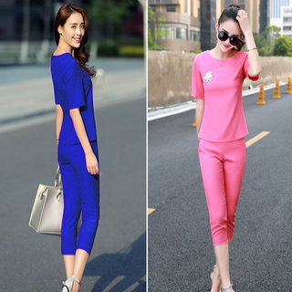 Sét bộ áo đính hoa
