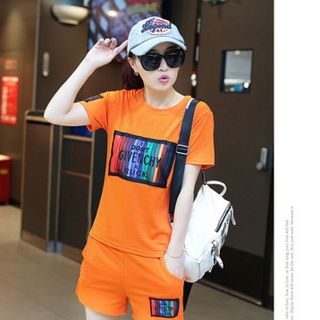 Bộ short Thể Thao Color Trắng