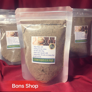 Bột handmade Cám gạo caphe 100g
