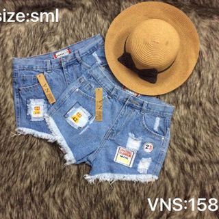 quần short jean nữ