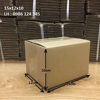 15x12x10 hộp carton đóng hàng