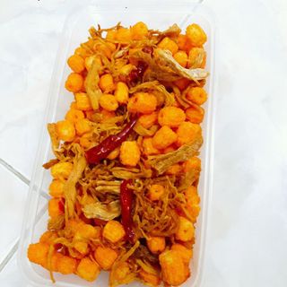 cơm cháy mắm hành