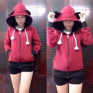 ÁO KHOÁC NỈ
-----CAM KẾT-----
Giá chỉ từ 80k/áo
Cam kết Y HÌNH 
Chất liệu nỉ
Form dáng chuẩn freesize
